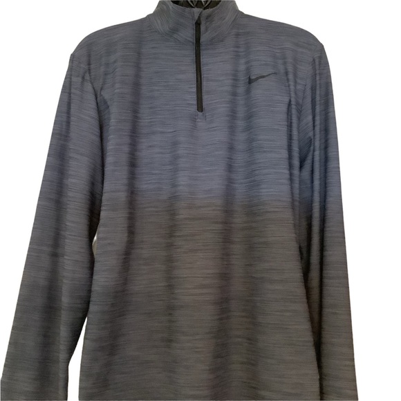 Nike Other - Mens Nike half zip Dri fit pullover. Gray. Sz M